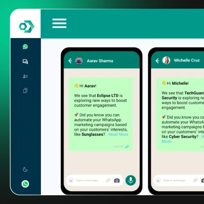 OMX Flow customer conversation workspace